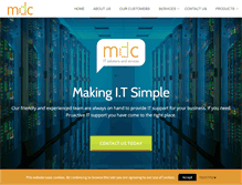 Tablet Screenshot of macleandata.co.uk